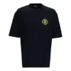 T-shirt con logo Crest “Black” 612966TLV611000