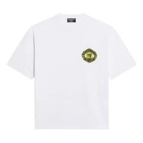 T-shirt con logo Crest “White” 612966TLV619000