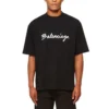 T-shirt con logo in script “Black White” 612966TMVB41070