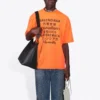 T-shirt con logo Languages “Orange Black” 641614TJVI37513