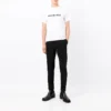 T-shirt con logo sfocato “Bianco Nero” 661705TKVD59040