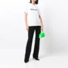 T-shirt con logo sfocato “Bianco Nero” 661705TKVD59040