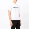 T-shirt con logo sfocato “Bianco Nero” 661705TKVD59040