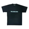 T-shirt con logo sfocato “Black Blue” 661705TKVD51070