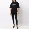 T-shirt con logo Slime, vestibilità media “Black” 612966TLVF11069