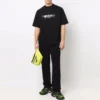 T-shirt con logo Slime, vestibilità media “Black” 612966TLVF11069