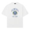 T-shirt con logo Varsity, vestibilità media “Bianco” 612966TLV891375