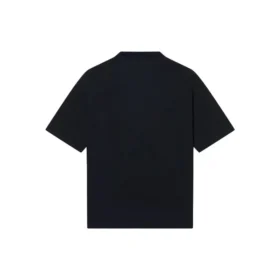 T-shirt con logo Varsity, vestibilità media “Black” 612966TLV891076