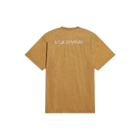 T-shirt con logo, vestibilità media “Beige” 612966TLVB39504