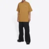 T-shirt con logo, vestibilità media “Beige” 612966TLVB39504