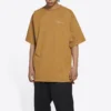T-shirt con logo, vestibilità media “Beige” 612966TLVB39504