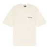 T-shirt con logo, vestibilità media “Beige” 612966TMVF49069