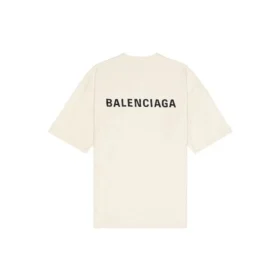 T-shirt con logo, vestibilità media “Beige” 612966TMVF49069
