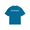 T-shirt con logo, vestibilità media “Blue” 612966TLVB99567