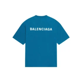 T-shirt con logo, vestibilità media “Blue” 612966TLVB99567