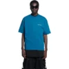 T-shirt con logo, vestibilità media “Blue” 612966TLVB99567
