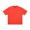 T-shirt con logo, vestibilità media “Bright Red” 612966TMVF43168