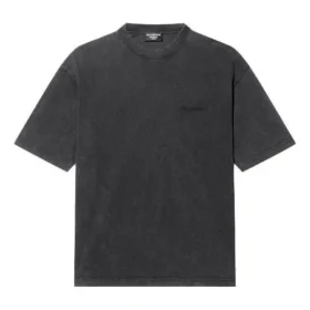 T-shirt con logo, vestibilità media “Grigio” 612966TLVB91146