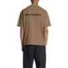 T-shirt con logo, vestibilità media “Tan” 612966TMVF47761