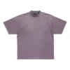 T-shirt con scollo rotondo, vestibilità media “Viola Grigio” 764235TPVK15500