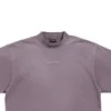 T-shirt con scollo rotondo, vestibilità media “Viola Grigio” 764235TPVK15500