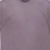 T-shirt con scollo rotondo, vestibilità media “Viola Grigio” 764235TPVK15500