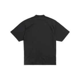 T-shirt con stencil politico “Black White” 764235TQVI51569