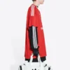 T-shirt da calcio Balenciaga x adidas Oversized “Rosso” 723663TNV136400