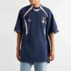 T-shirt da calcio oversize “Blu” 641664TJV054482