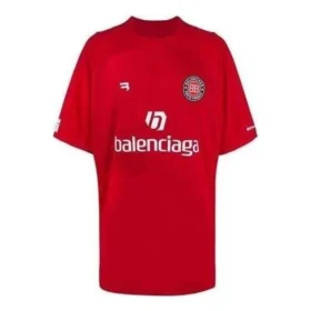 T-shirt da calcio oversize “Red White” 641666TJV056540