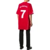 T-shirt da calcio oversize “Rosso Bianco” 641658TJV516540