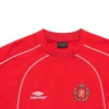 T-shirt da calcio oversize “Rosso Bianco” 777705TPVV36643