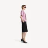 T-shirt da donna Balenciaga Sacra Cœur, vestibilità media, in rosa antico T-shirt da donna Balenciaga Sacra Cœur, vestibilità media, in rosa antico