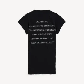 T-shirt da donna “The Song of the Highest Tower” taglia S, colore nero