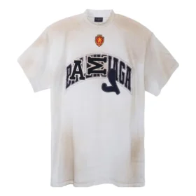 T-shirt da skater oversize “Dirty White” 739028TOVN29012