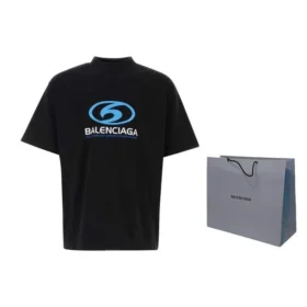 T-shirt da surfista “Black Blue” 764235TPVU61165