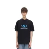 T-shirt da surfista “Black Blue” 764235TPVU61165