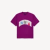 T-shirt da uomo Balenciaga | Collaborazione con la NBA, modello oversize, colore viola T-shirt da uomo Balenciaga | Collaborazione con la NBA, modello oversize, colore viola