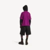 T-shirt da uomo Balenciaga | Collaborazione con la NBA, modello oversize, colore viola T-shirt da uomo Balenciaga | Collaborazione con la NBA, modello oversize, colore viola