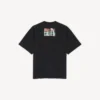 T-shirt da uomo “Bumper Stickers” vestibilità media, colore nero