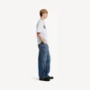 T-shirt da uomo con stampa “Bumper Stickers” a vestibilità media, colore bianco