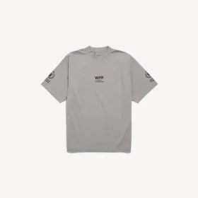 T-shirt da uomo WFP vestibilità media in grigio Balenciaga