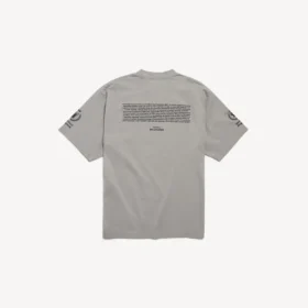 T-shirt da uomo WFP vestibilità media in grigio Balenciaga
