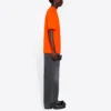 T-shirt dalla vestibilità ampia “Fluo Orange” 641675TKVE87073