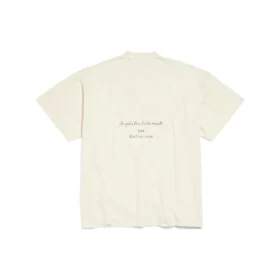 T-shirt della serie Angelo Badalamenti “Light Beige” 694576TMVO59069