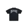 T-shirt disegnato a mano, vestibilità media “Black Faded” 764235TPVU41569