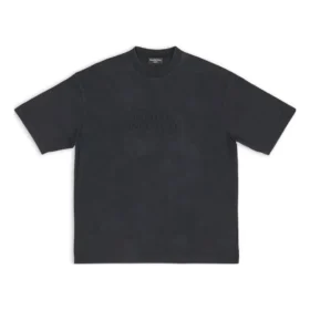 T-shirt Fashion Institute, vestibilità media, “Washed Black” 612966TMVH68190