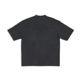 T-shirt Fashion Institute, vestibilità media, “Washed Black” 612966TMVH68190