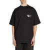 T-shirt Gaffer, vestibilità larga “Nero” 641675TNVG11089