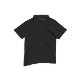 T-shirt gothic in tessuto ristretto “Black White” 788246TQVJ51569
